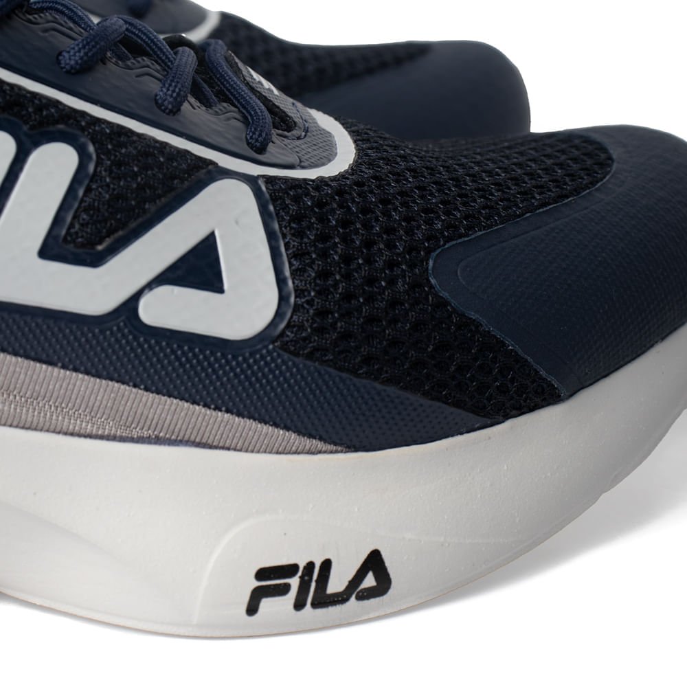 Tênis Infantil Fila Progress Marinho/Cinza Marinho/Cinza 4