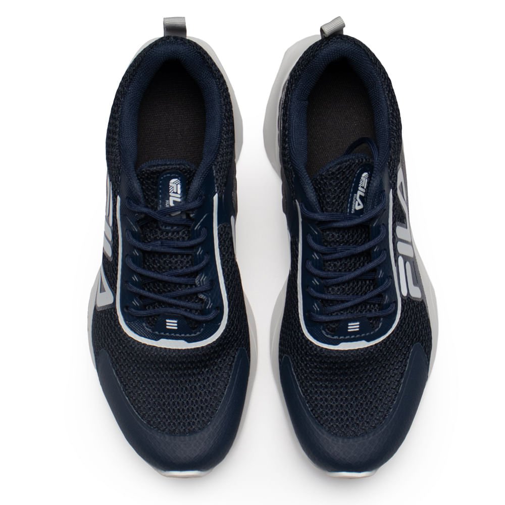 Tênis Infantil Fila Progress Marinho/Cinza Marinho/Cinza 6