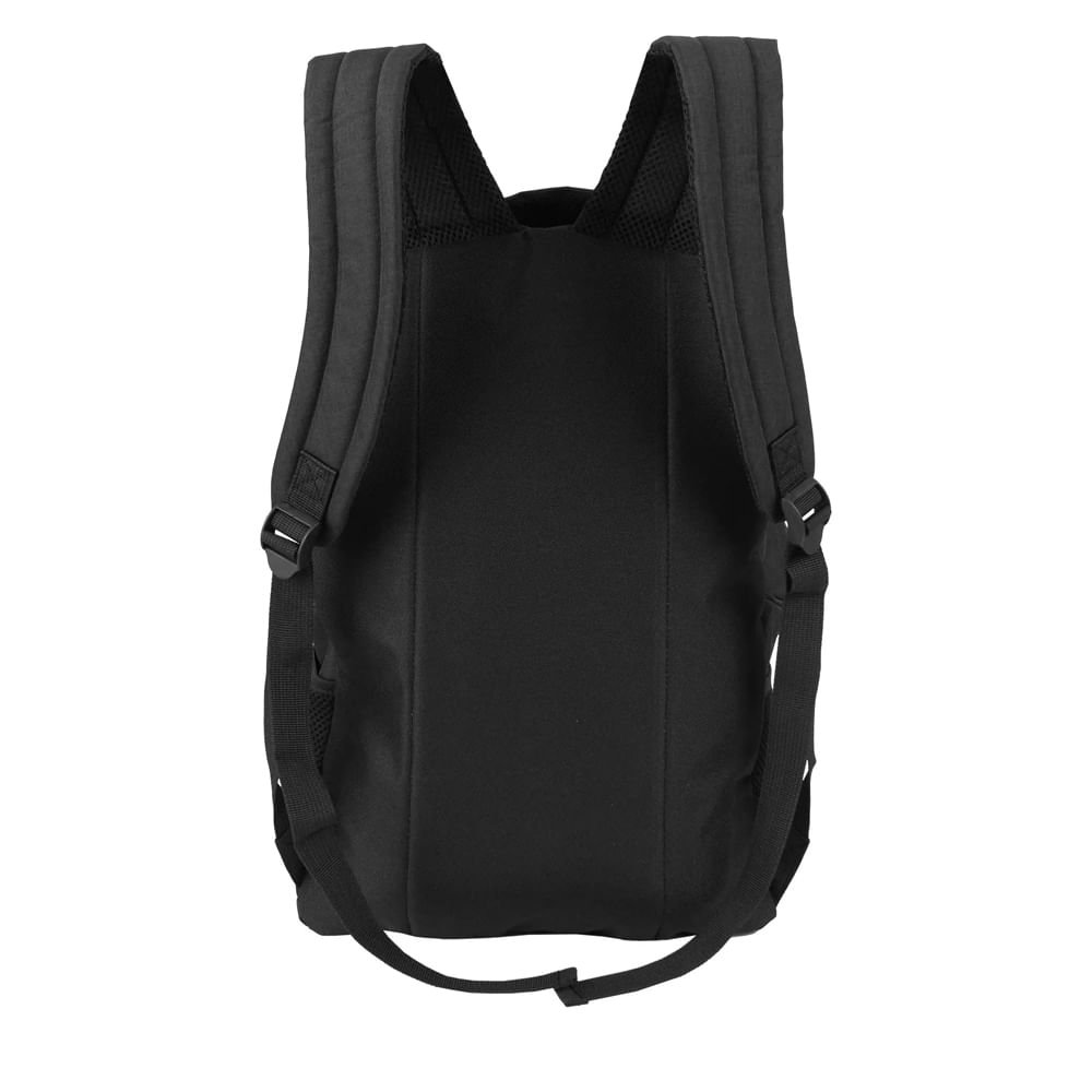 Mochila Unissex Poker Clássica Track Preto Preto 2