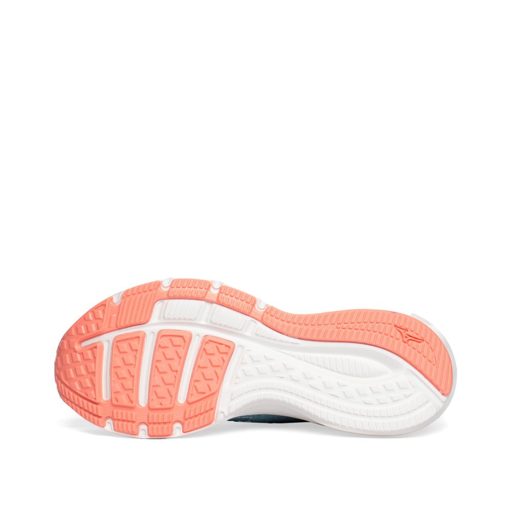 Tênis Infantil Mizuno Cool Ride 3 Junior Azul Claro/Rosa Claro Azul 2