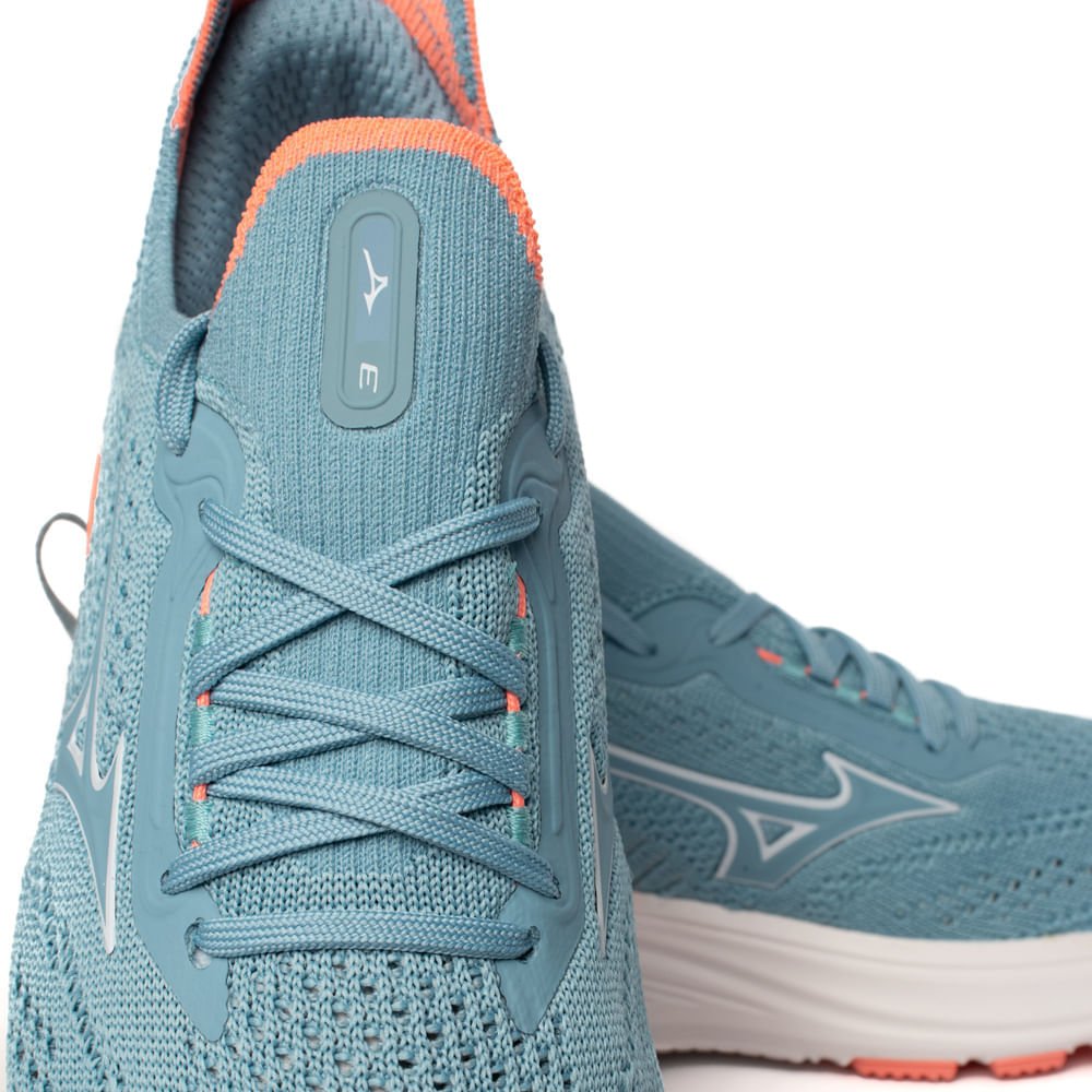 Tênis Infantil Mizuno Cool Ride 3 Junior Azul Claro/Rosa Claro Azul 7