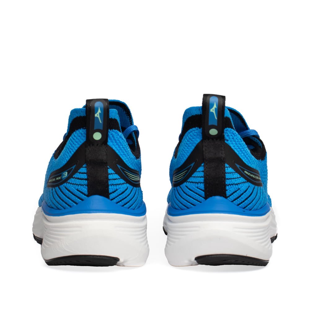 Tênis Infantil Mizuno Cool Ride 3 Junior Azul Royal/Preto Azul 3