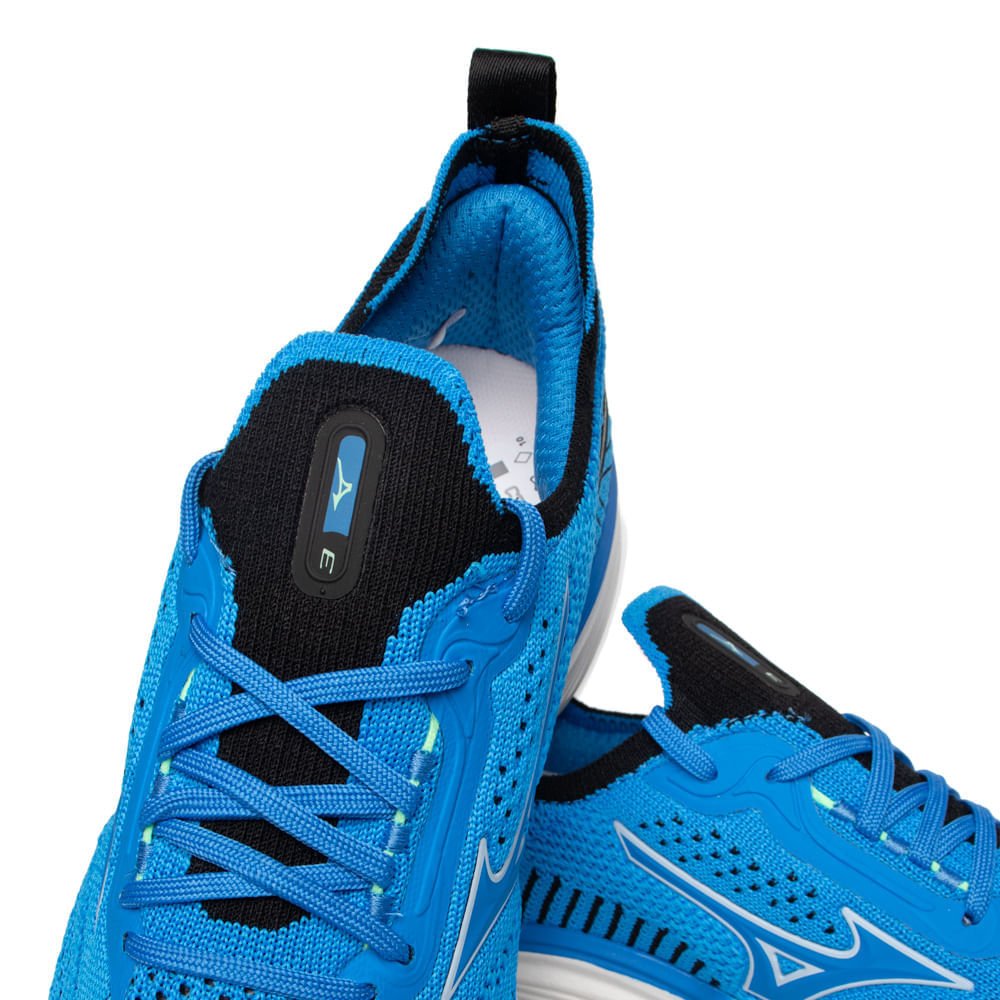 Tênis Infantil Mizuno Cool Ride 3 Junior Azul Royal/Preto Azul 7