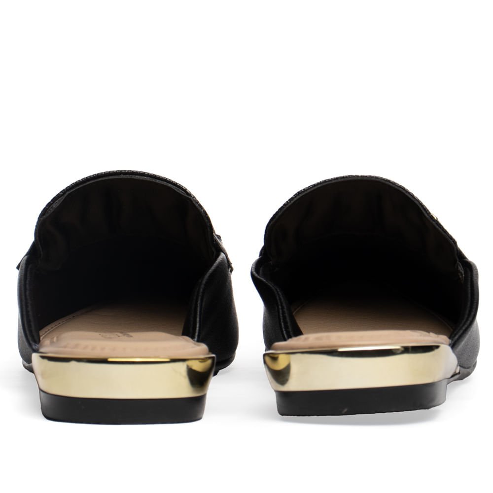 Mule Feminino Modare Napa Tressê e Textura Preto Preto 3