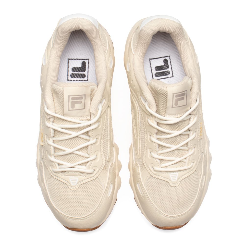 Tênis Feminino Fila Venture Tracer 2 Creme Bege 4
