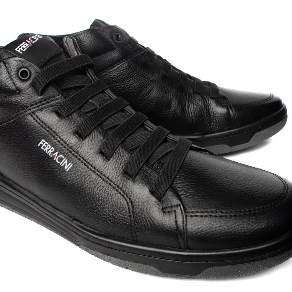 Sapato Masculino Ferracini Dubay Preto Preto 5