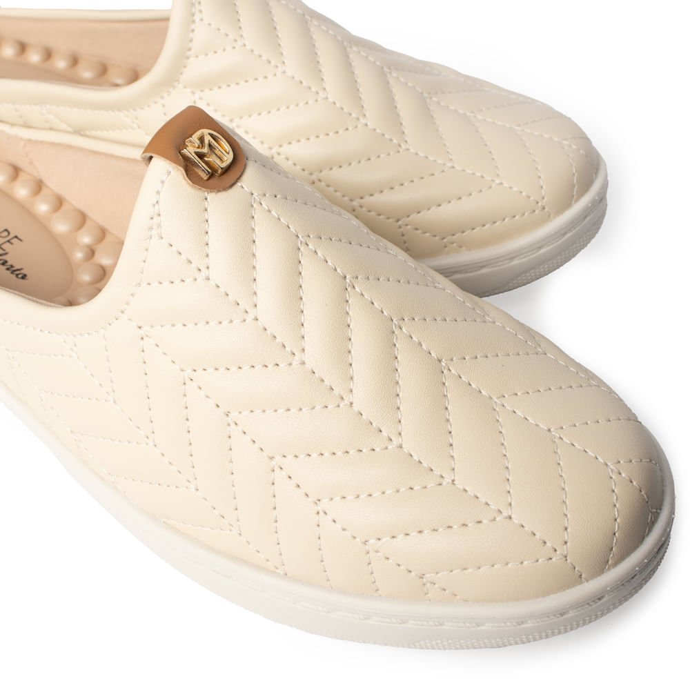 Sapatilha Feminino Modare Mule Napa Creme Bege 6
