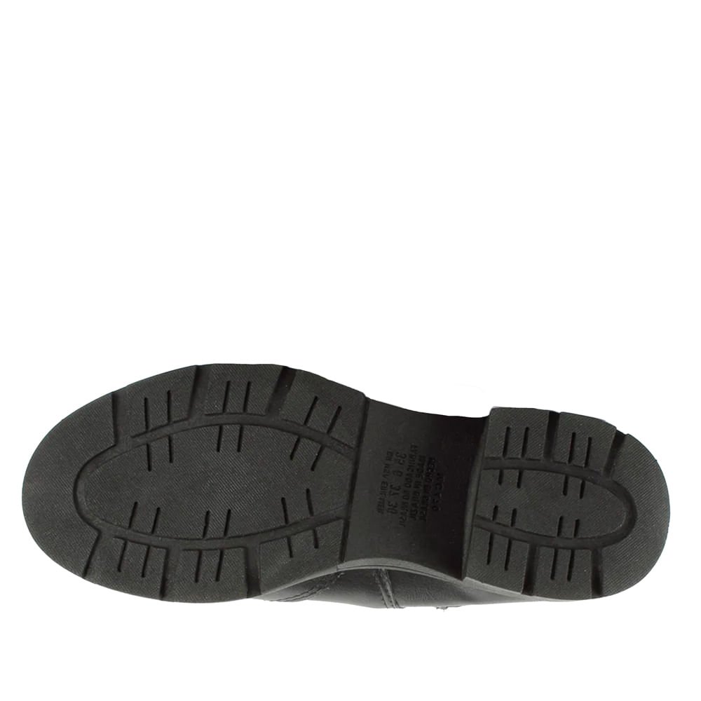 Bota Mississipi de Cano Curto com Fivela Preto Preto 2