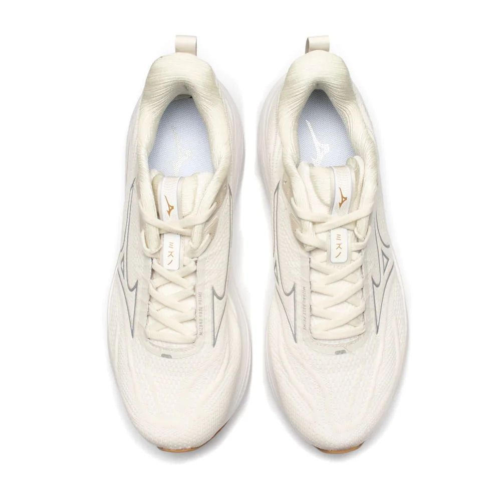 Tênis Mizuno Unissex Base Prime Off Withe/Cinza Branco 4