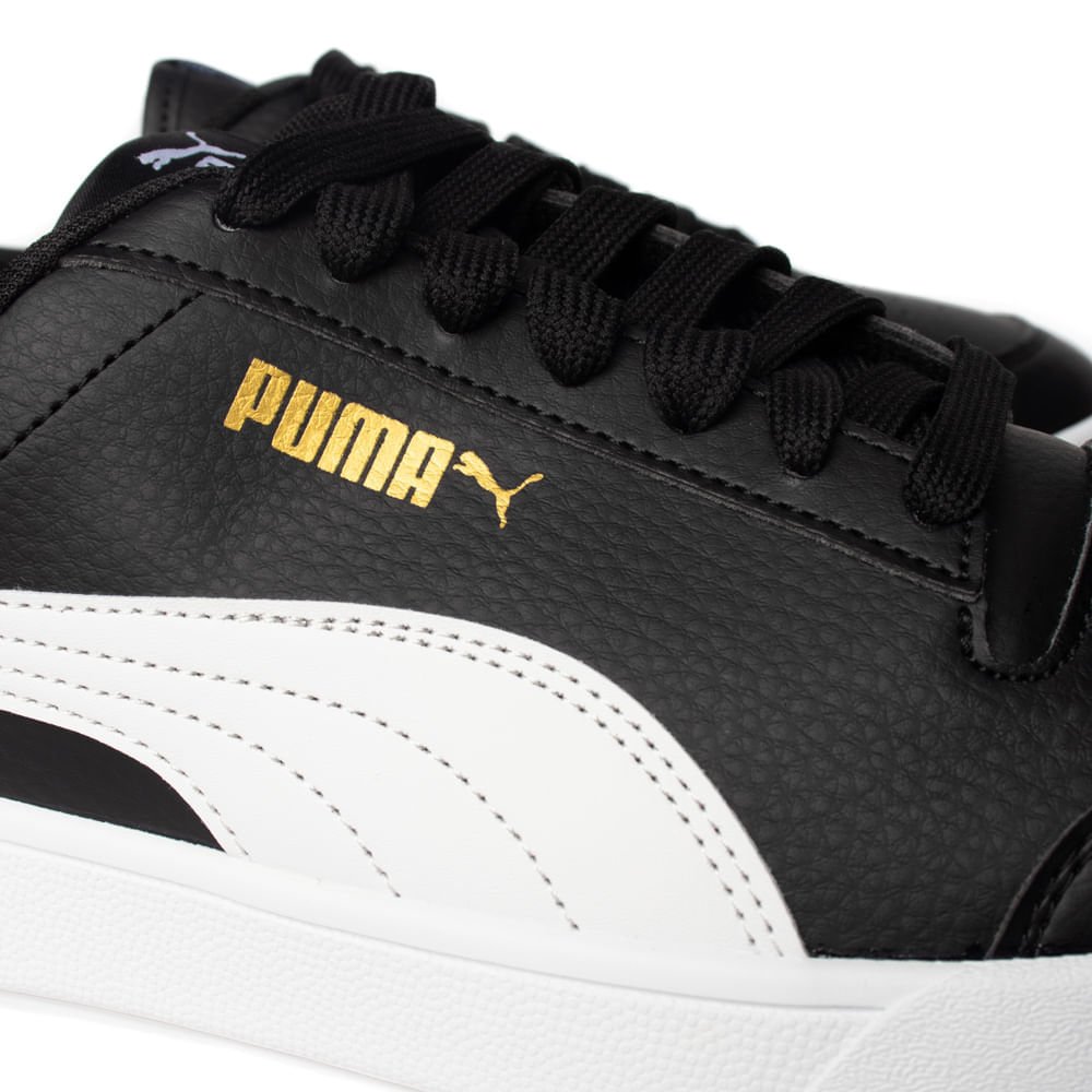 Tênis Masculino Puma Shuffle Preto/Branco Preto/Branco 6