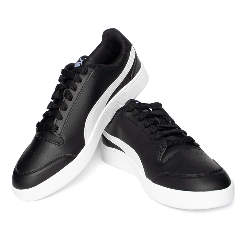 Tênis Masculino Puma Shuffle Preto/Branco Preto/Branco 8