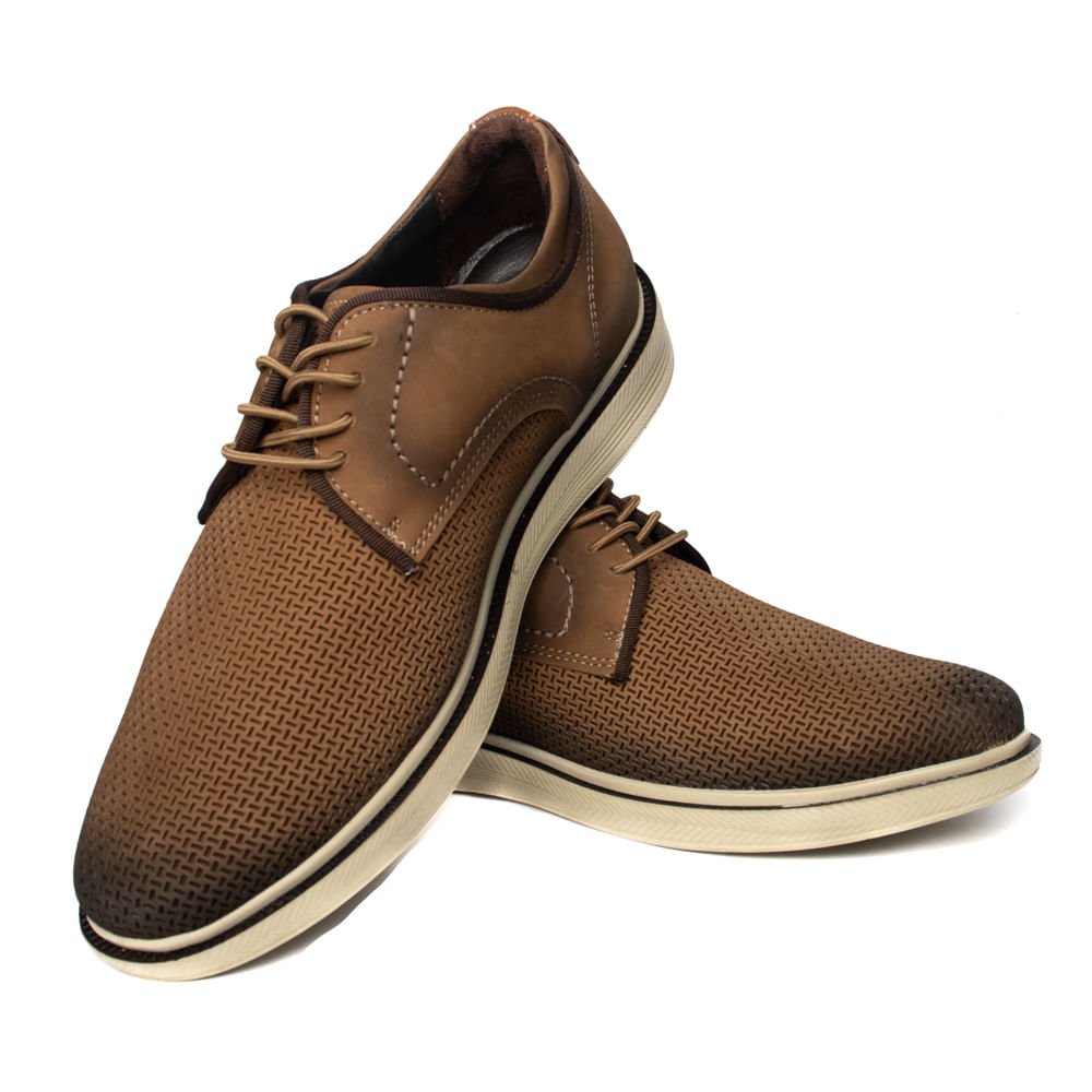 Sapato Masculino Pegada Parafinado Marrom Marrom 5