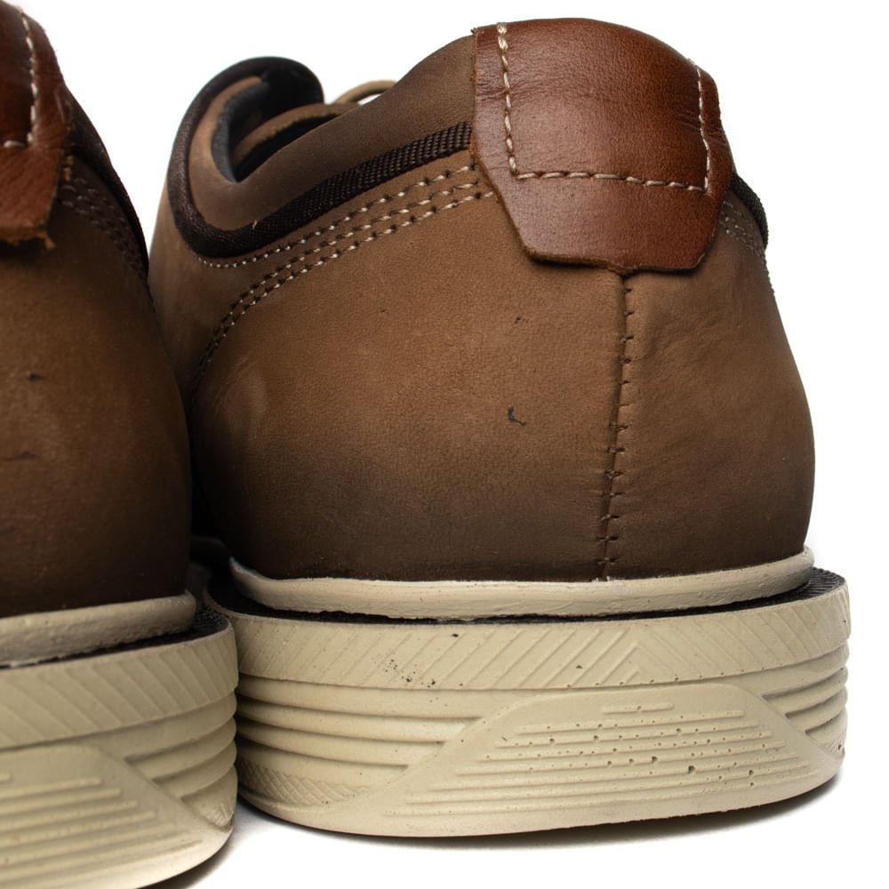 Sapato Masculino Pegada Parafinado Marrom Marrom 6