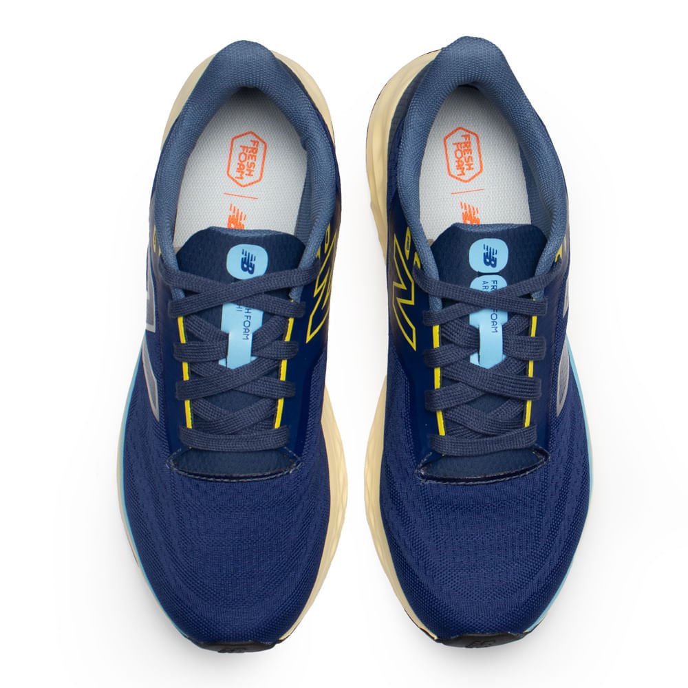 Tênis Masculino New Balance Fresh Foam Arishi V4 Azul Azul 4