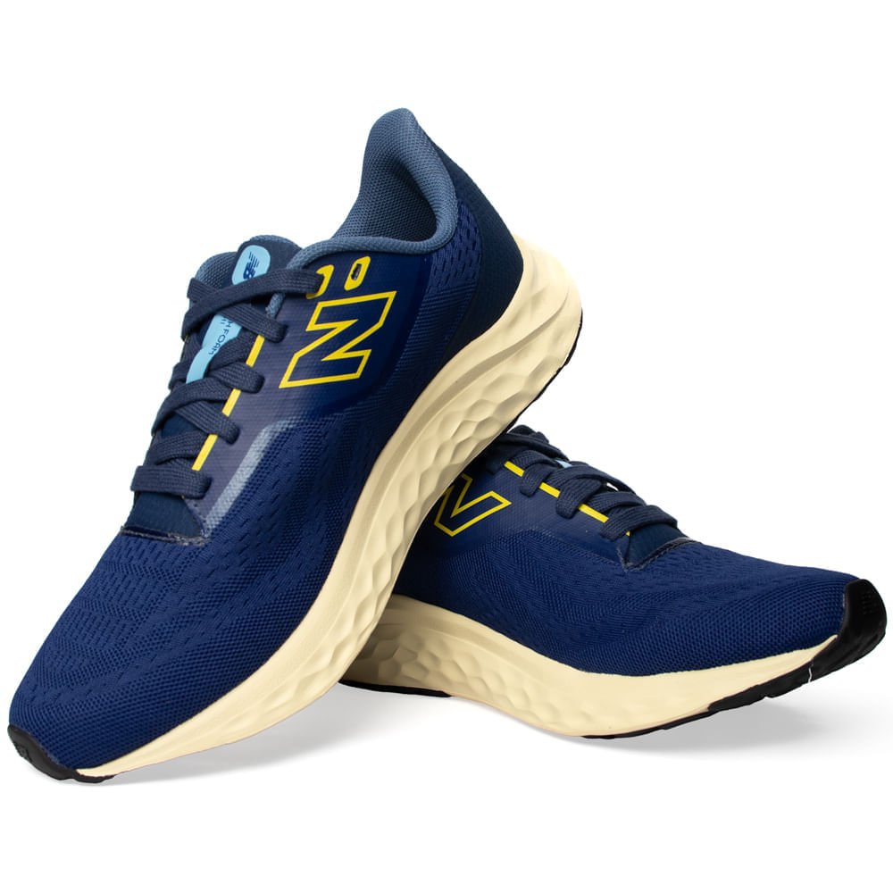 Tênis Masculino New Balance Fresh Foam Arishi V4 Azul Azul 8