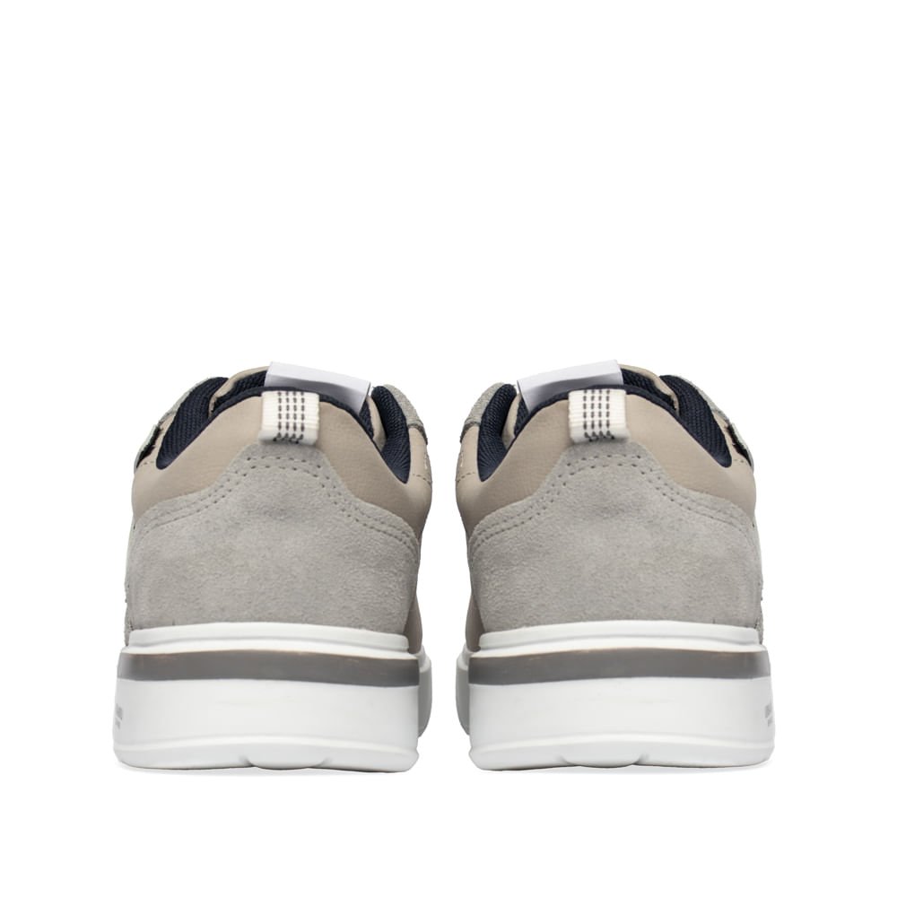 Sapatenis Masculino Pegada Rustic Camurça Cinza/Branco Cinza/Branco 3