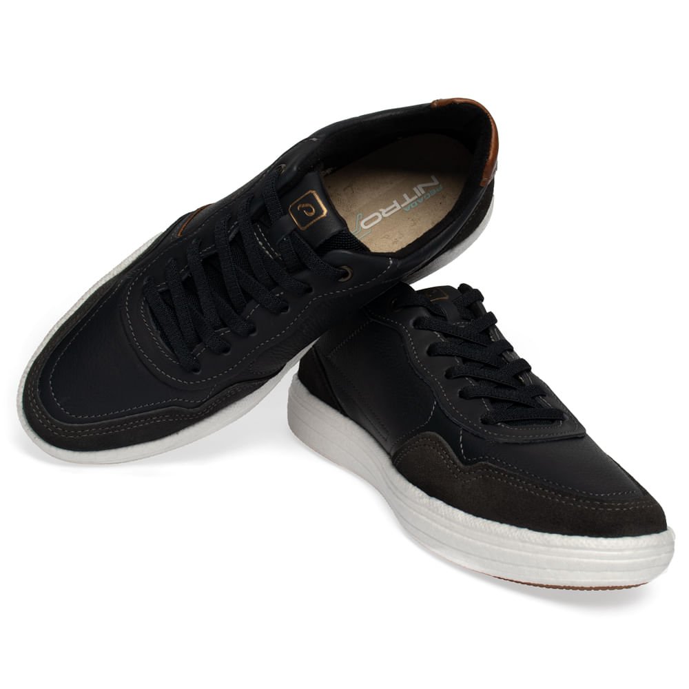 Sapatênis Masculino Pegada Casual Marinho/Branco Marinho/Branco 8