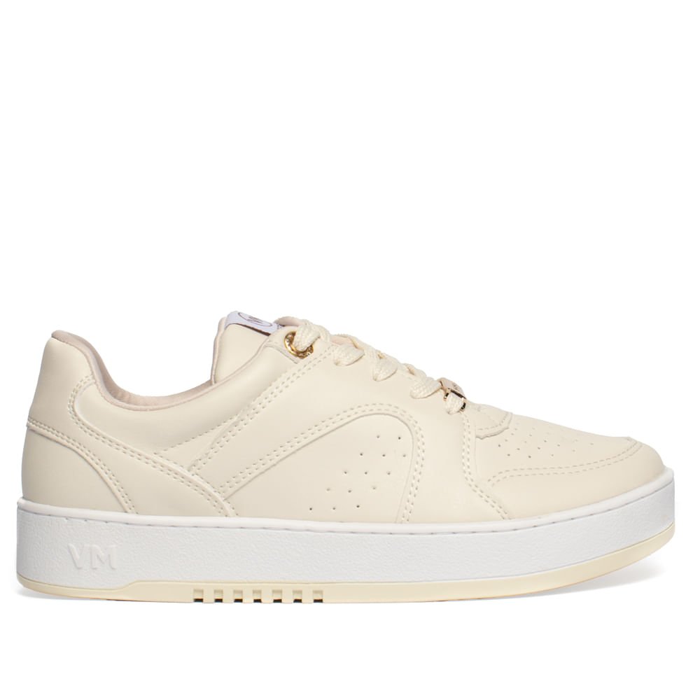 Tênis Feminino Via Marte Casual Bege Claro
