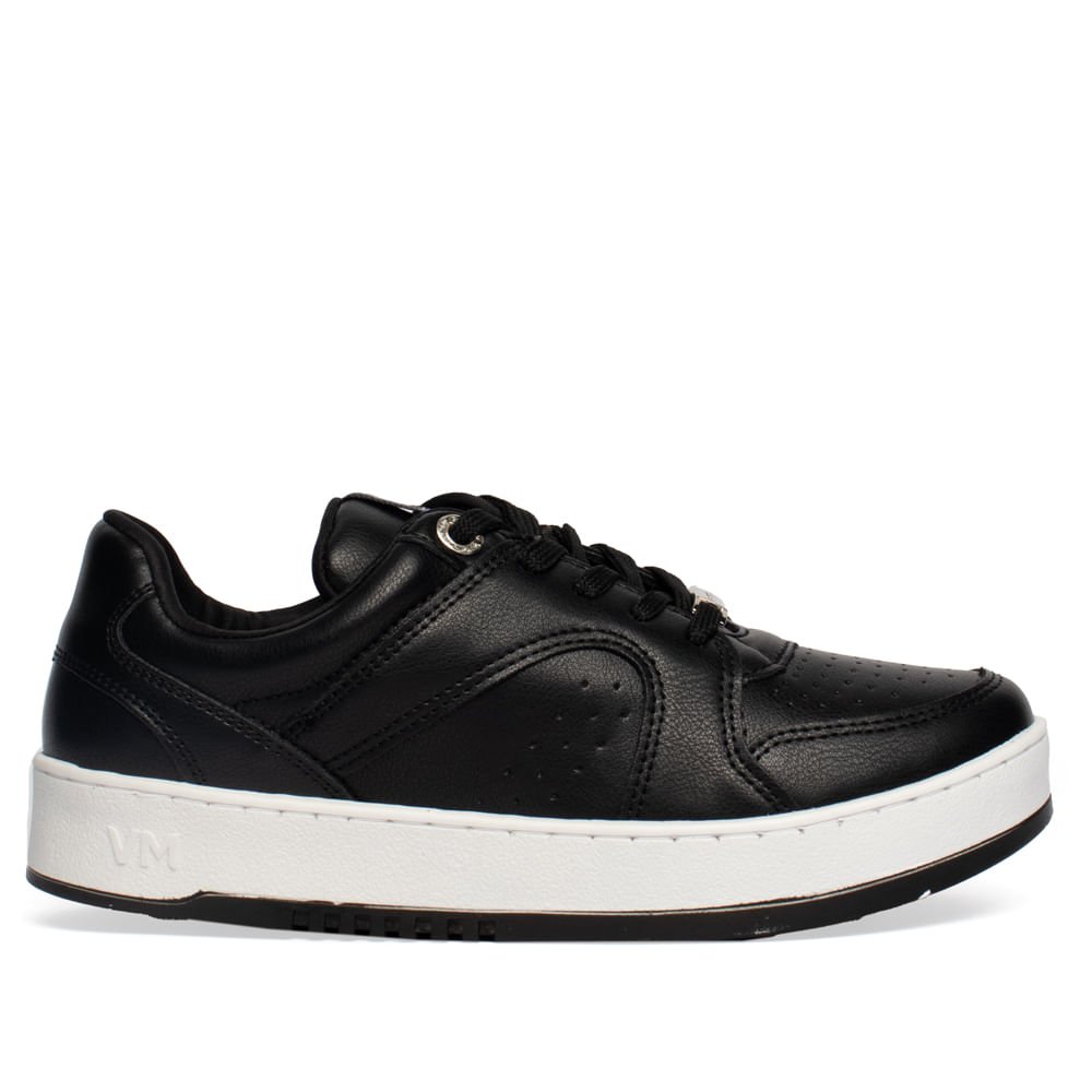 Tênis Feminino Via Marte Napa Casual Preto
