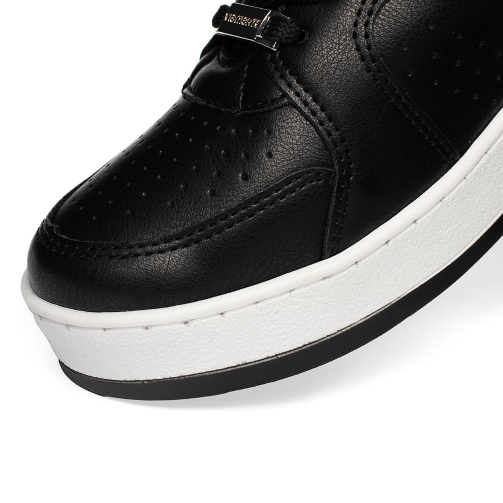 Tênis Feminino Via Marte Napa Casual Preto Preto 5