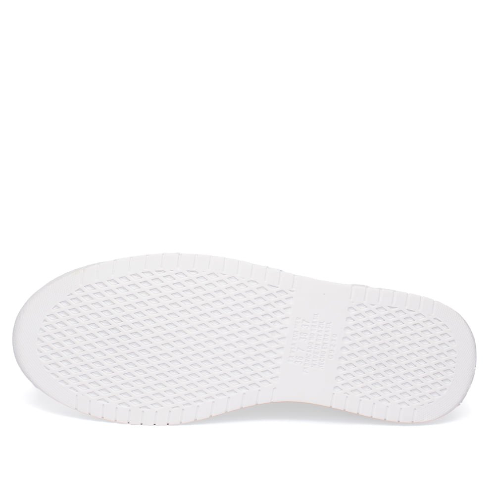 Tênis Feminino Dakota Casual Animal Print Branco Branco 2