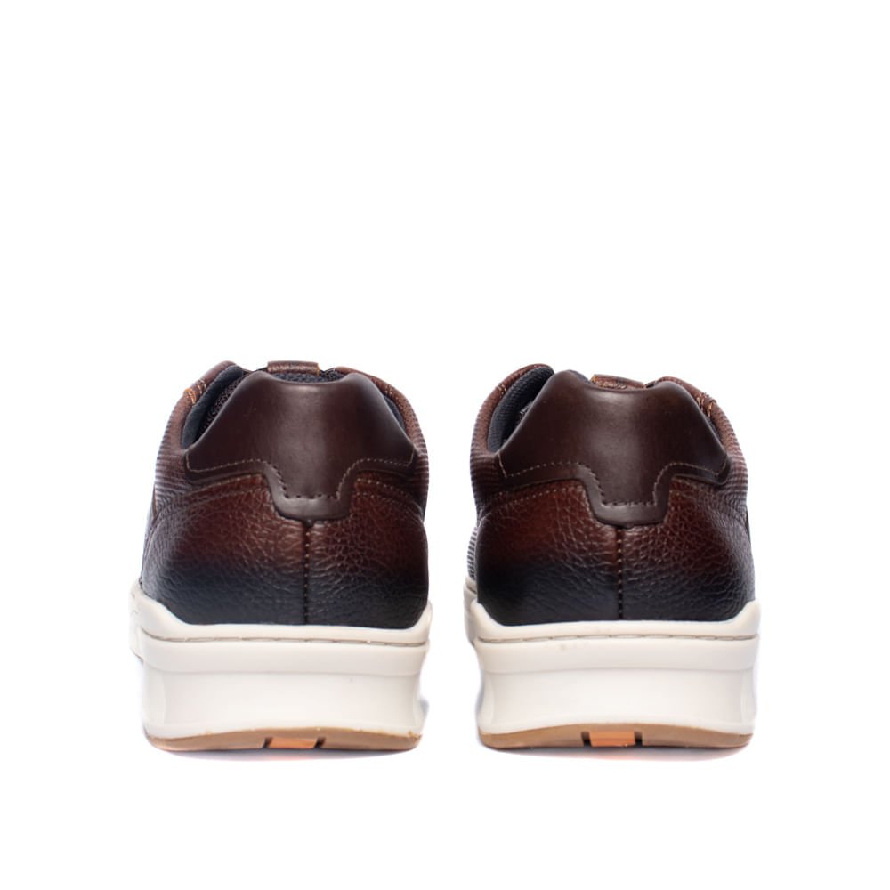 Sapato Masculino Pegada Dubai Napa Marrom Escuro Marrom Escuro 3