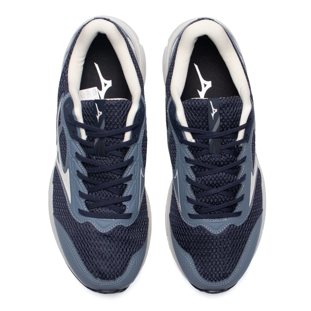 Tênis Masculino Mizuno Hawk 6 Branco/Marinho Branco/Marinho 4