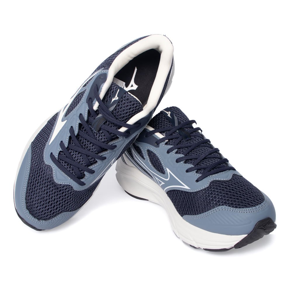Tênis Masculino Mizuno Hawk 6 Branco/Marinho Branco/Marinho 6