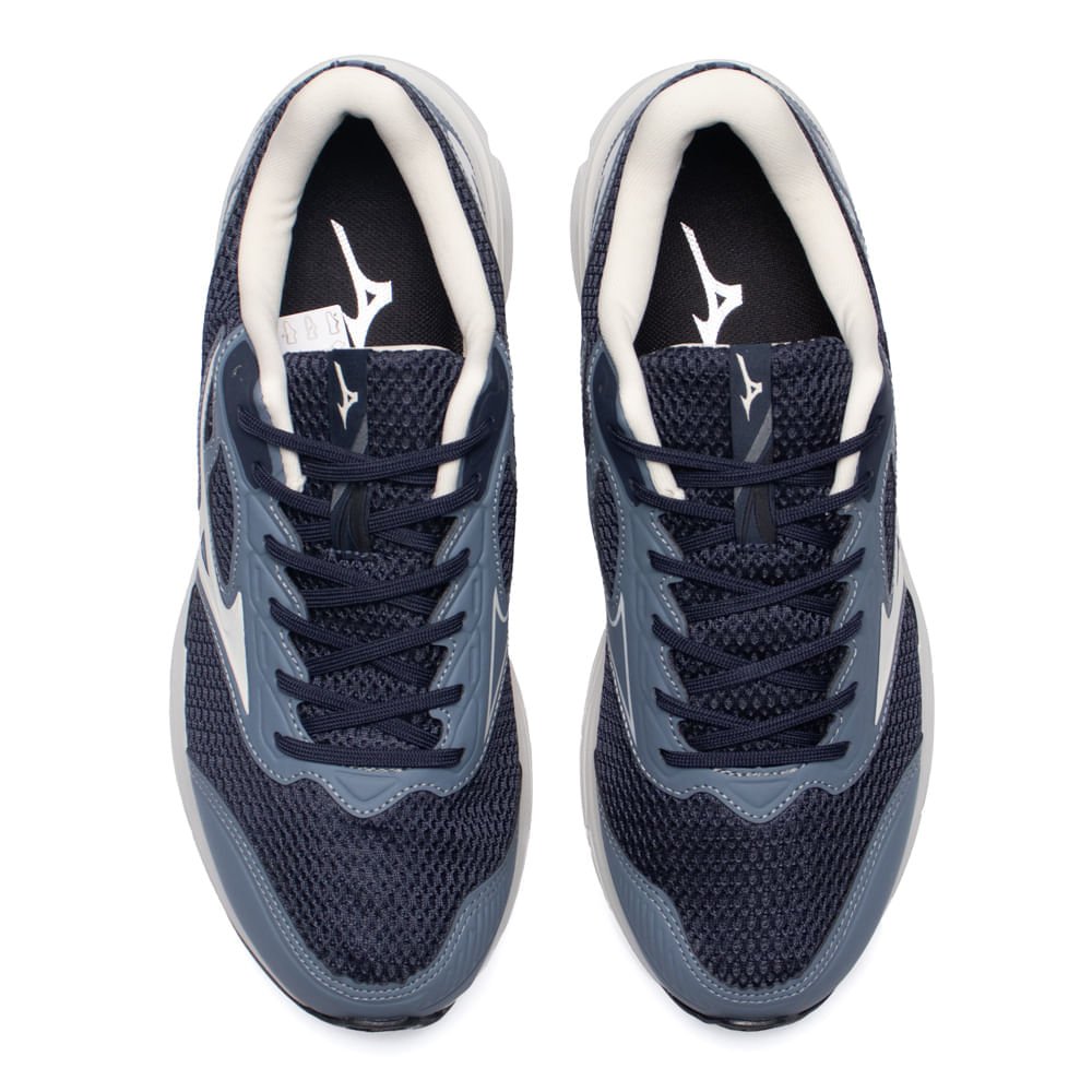 Tênis Masculino Mizuno Hawk 6 Branco/Marinho Branco/Marinho 4