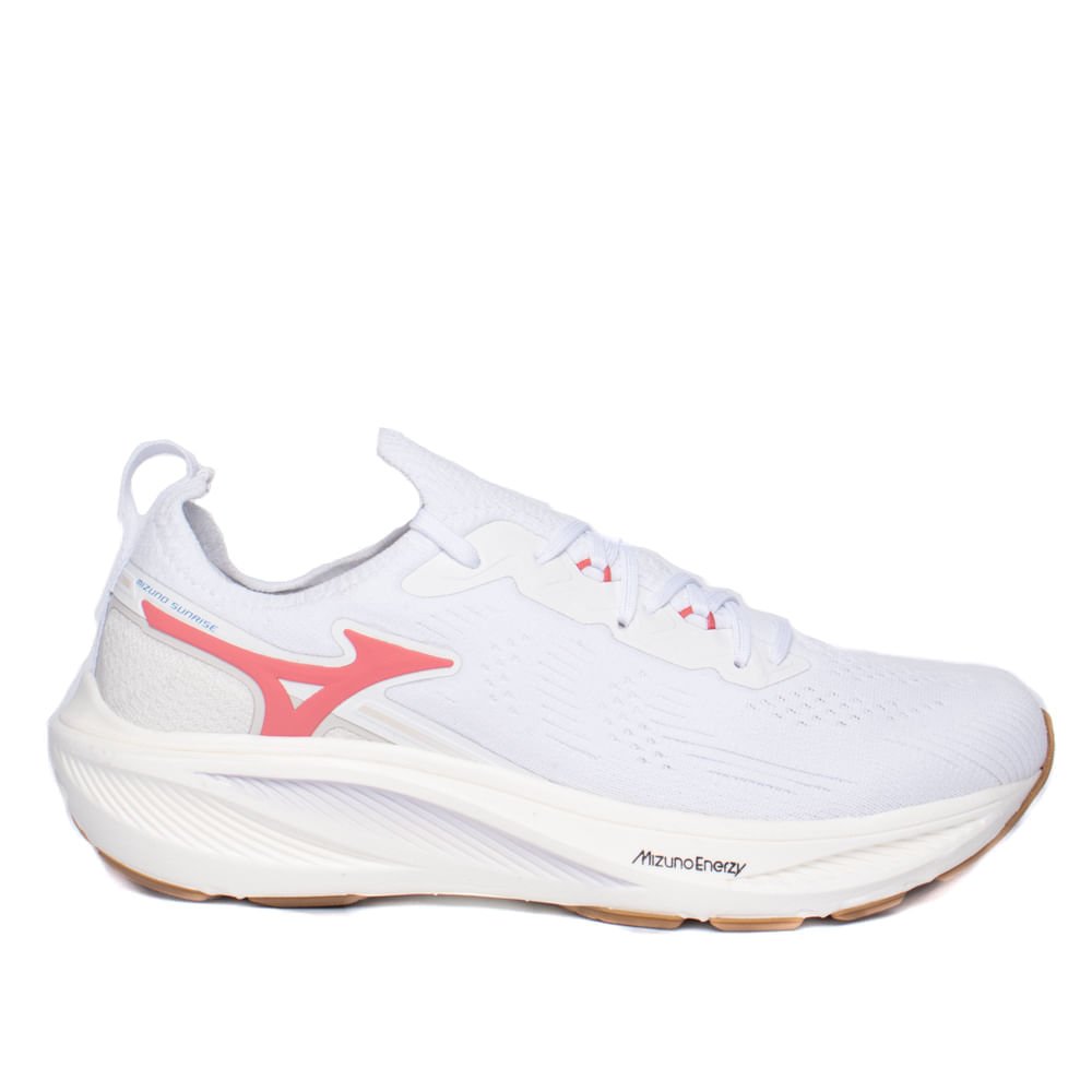 Tênis Feminino Mizuno Sunrise Branco/Rosa