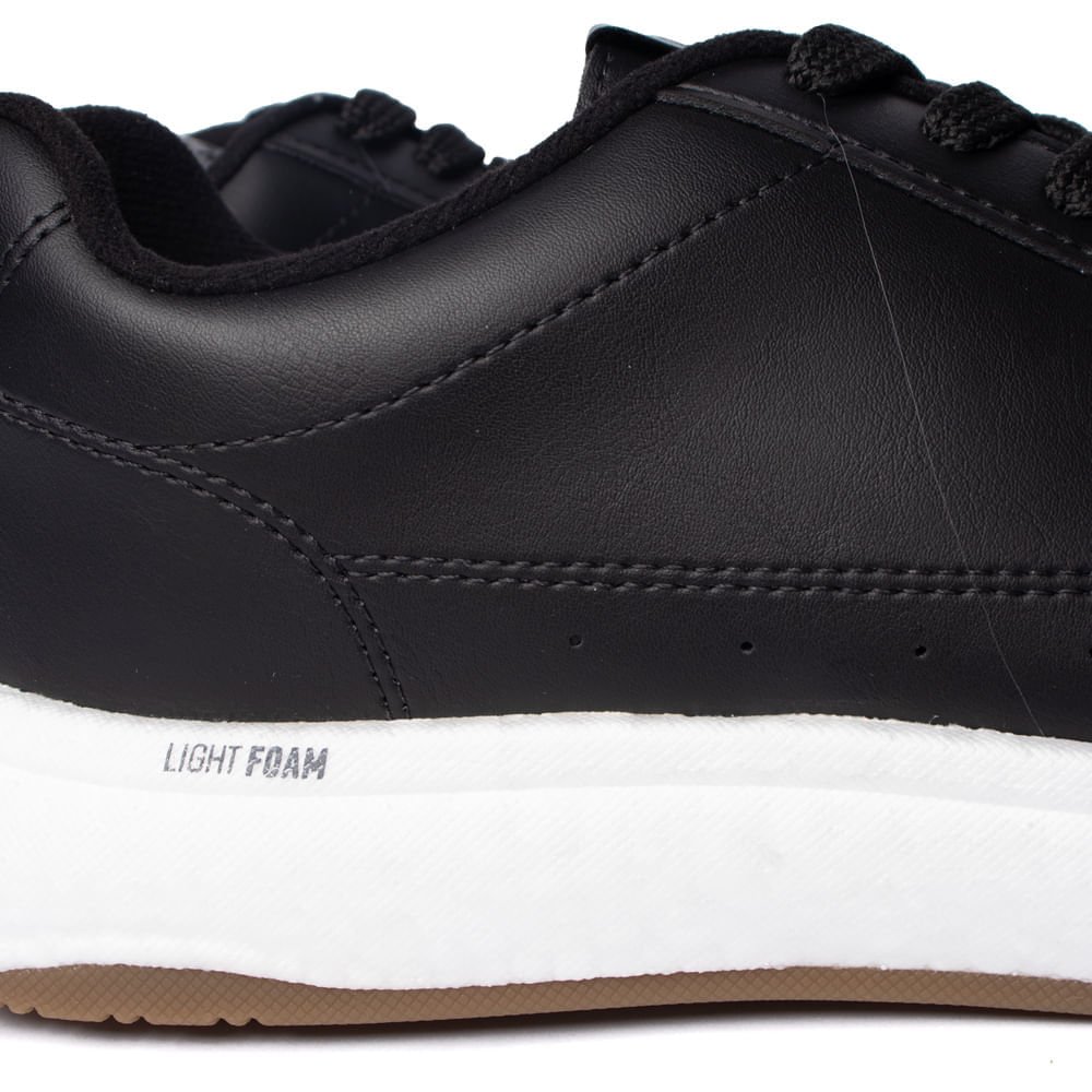 Sapatênis Masculino BR Sport Mônaco Casual Preto Preto 7