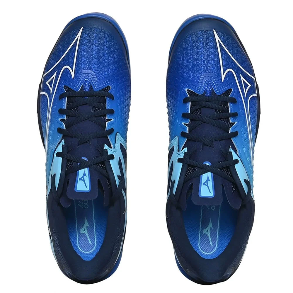 Tênis Masculino Mizuno Wave Exceed Tour 6 Esporte Tênis Azul Azul 2
