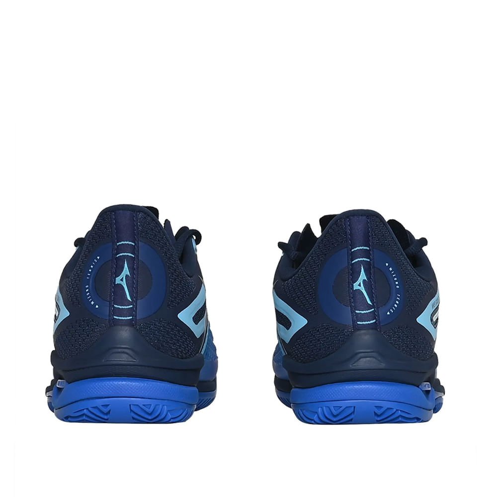 Tênis Masculino Mizuno Wave Exceed Tour 6 Esporte Tênis Azul Azul 4