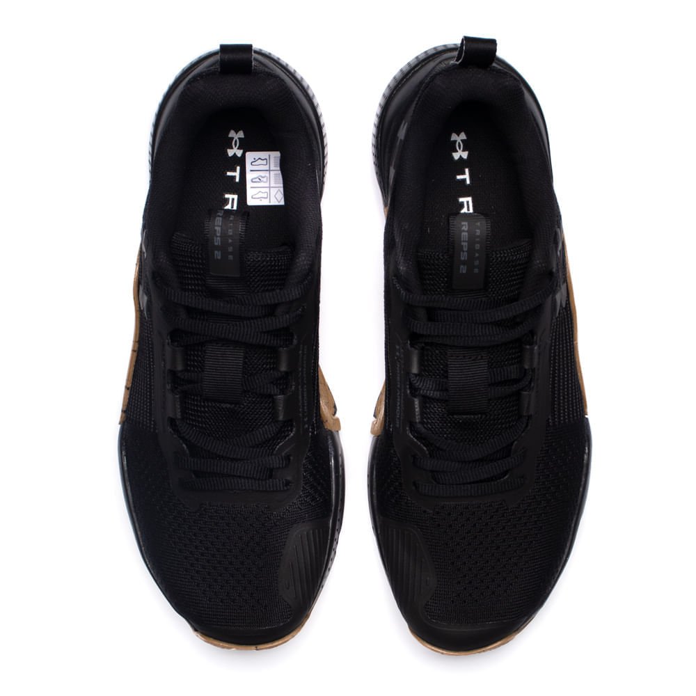 Tênis Masculino Under Armour Tribase Reps 2 Preto Preto 4