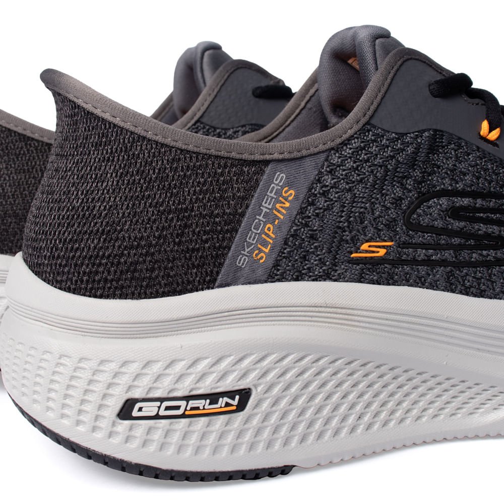 Tênis Masculino Skechers Go Run Elevate 2.0 Slip-ins Cinza Escuro Cinza Escuro 5