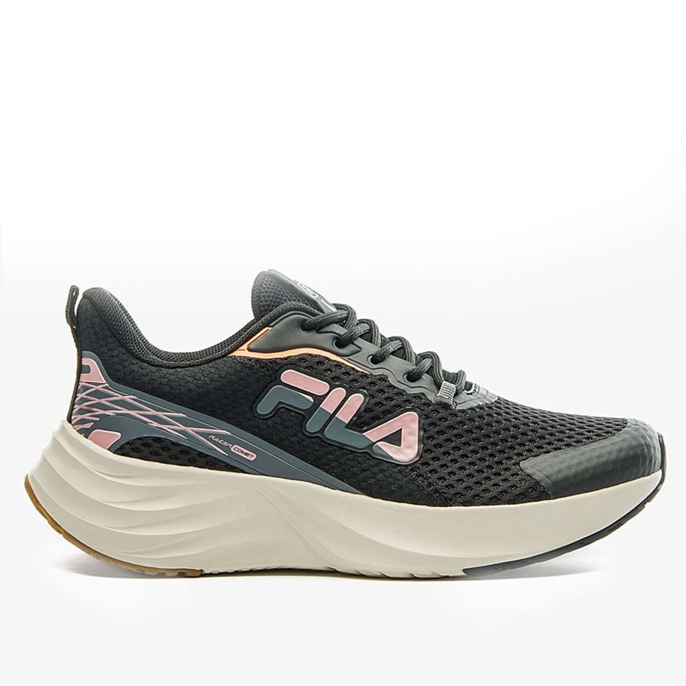 Tênis Feminino Fila Racer Comet Preto/Cinza
