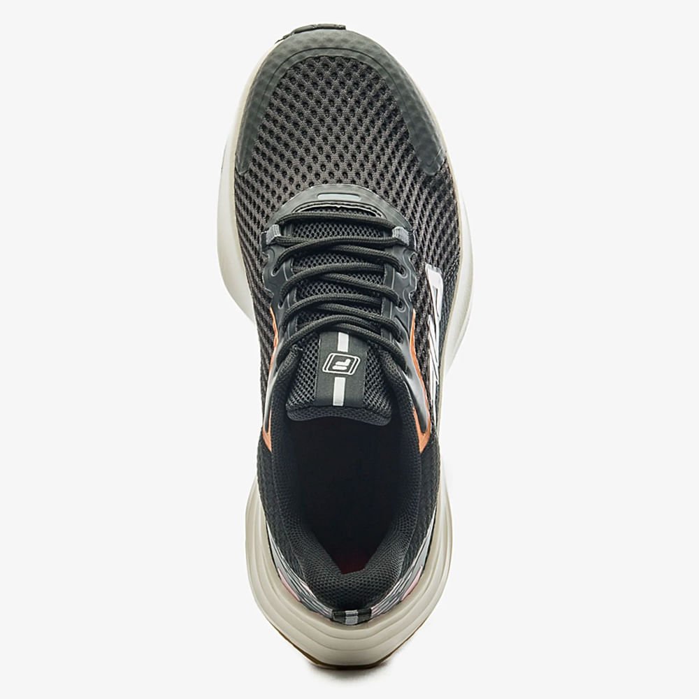 Tênis Feminino Fila Racer Comet Preto/Cinza Preto 3