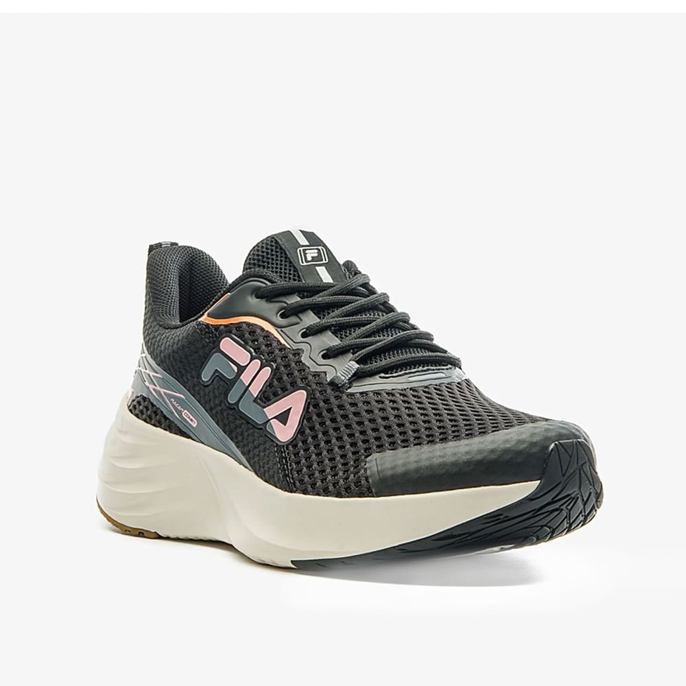 Tênis Feminino Fila Racer Comet Preto/Cinza Preto 5