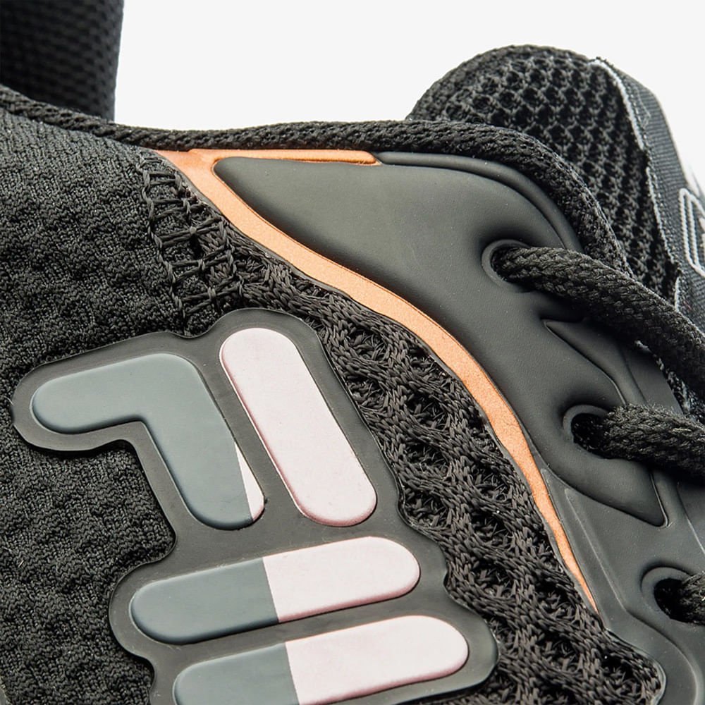 Tênis Feminino Fila Racer Comet Preto/Cinza Preto 7