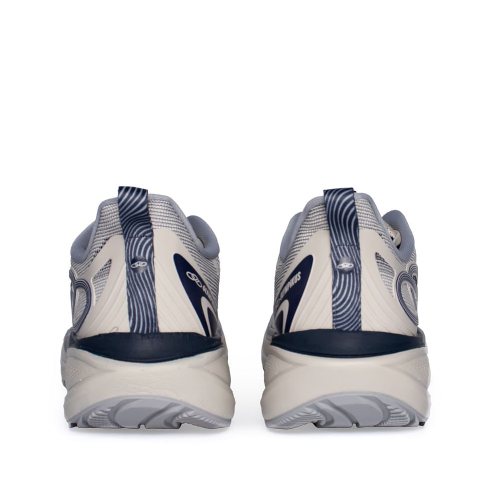 Tênis Masculino Olympikus Pride 4 Arenito Cinza/Marinho Cinza/Marinho 3
