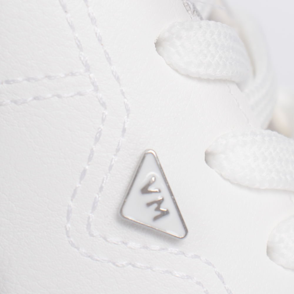 Tênis Feminino Via Marte com Pingentes Strass Branco Branco 5