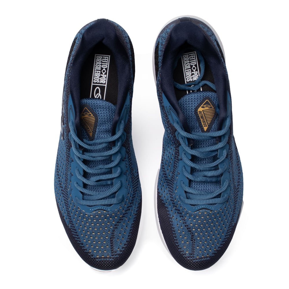 Tênis Masculino Olympikus Soma Azul/Preto Azul/Preto 4