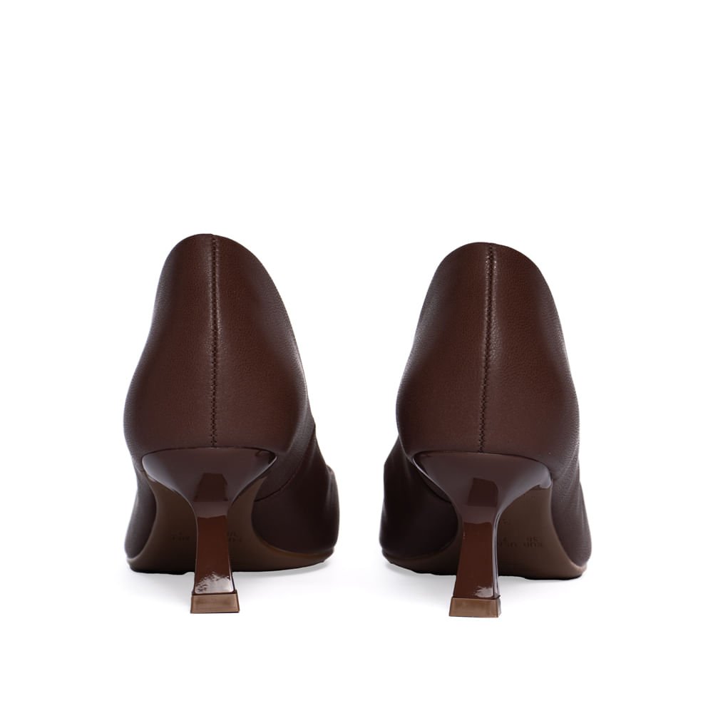 Sapato Feminino Bebecê Scarpin Marrom/Chocolate Marrom 3