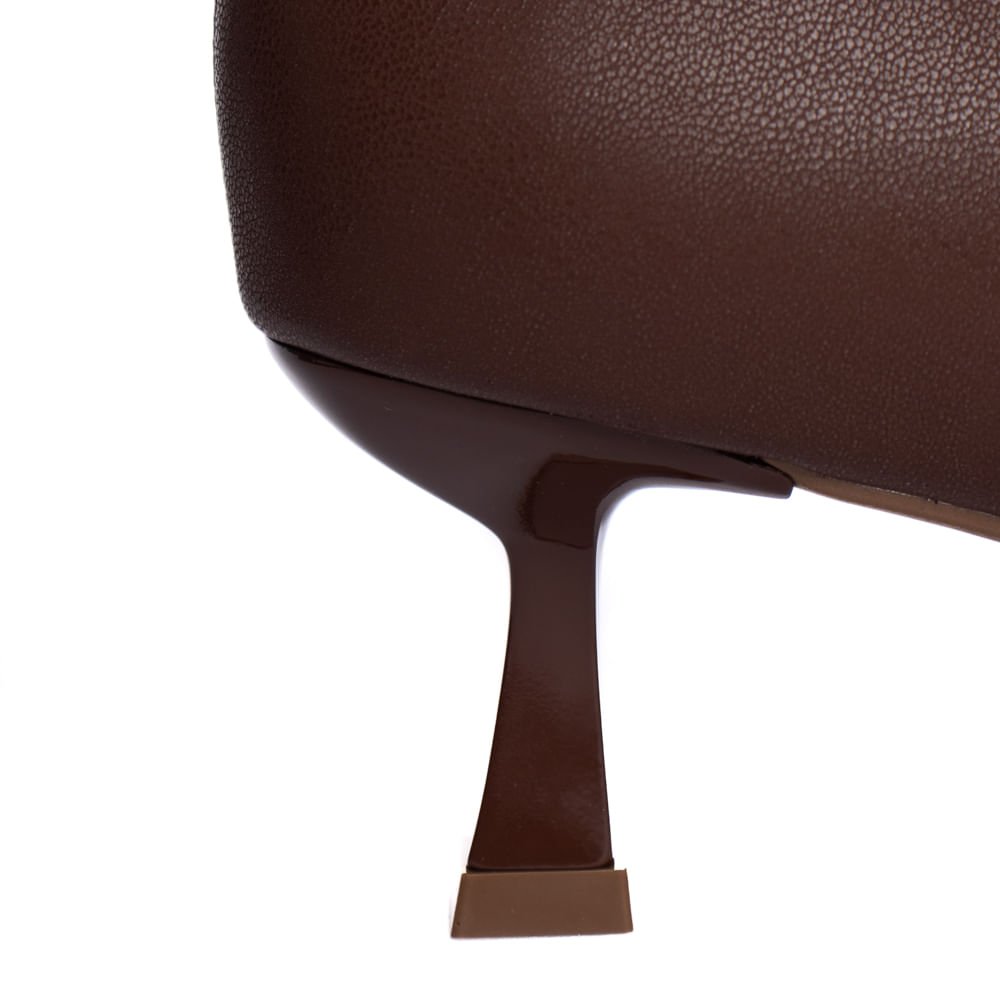 Sapato Feminino Bebecê Scarpin Marrom/Chocolate Marrom 5