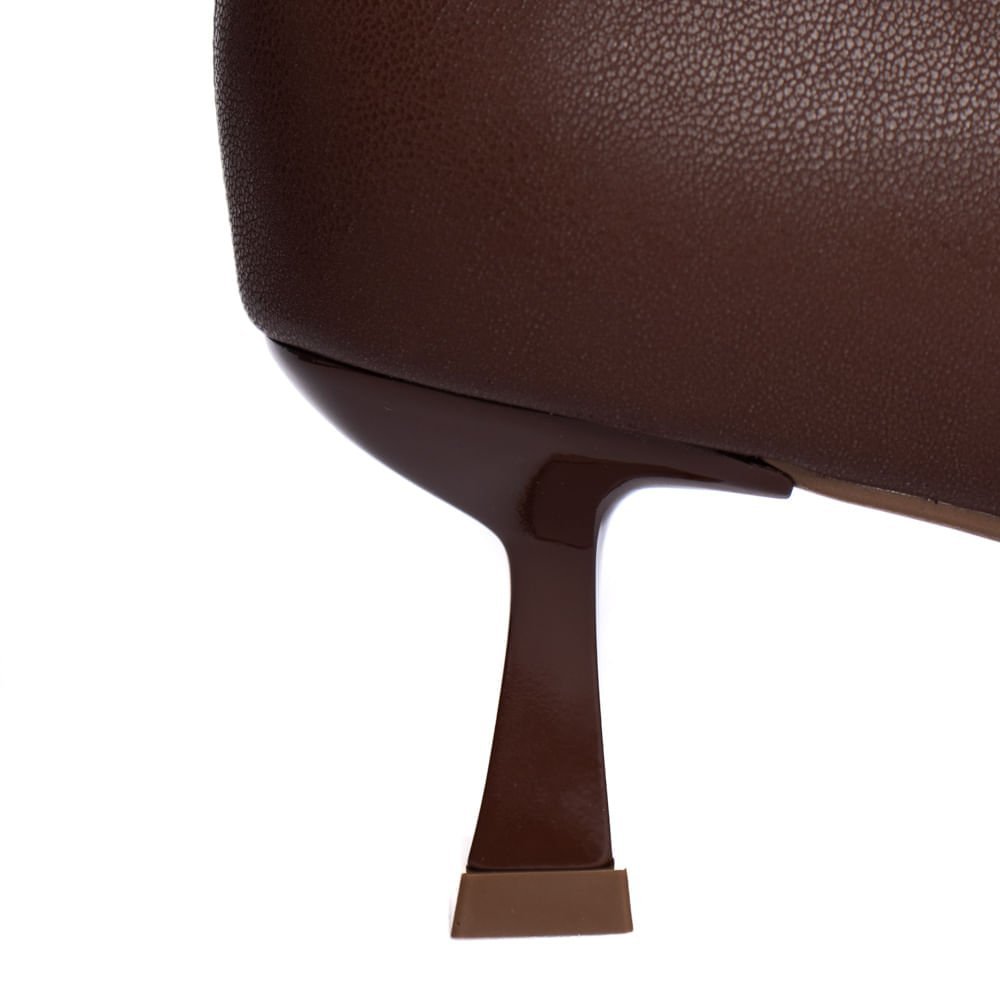 Sapato Feminino Bebecê Scarpin Marrom/Chocolate Marrom 5