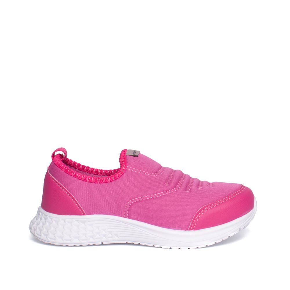 Tênis Infantil Club Happy Calce Fácil Pink