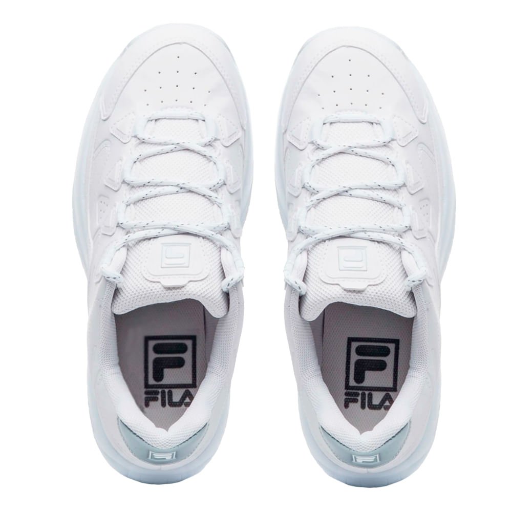 Tênis Feminino Fila Evolux Branco Branco 4