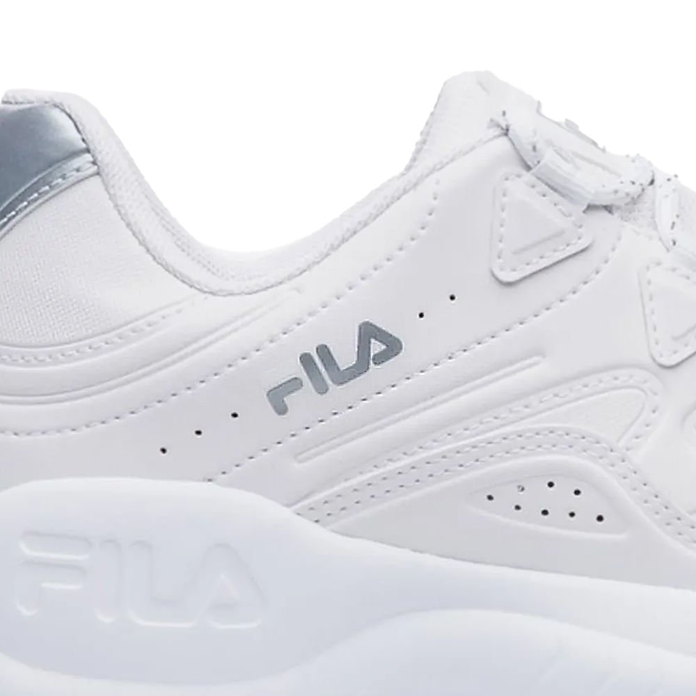 Tênis Feminino Fila Evolux Branco Branco 5