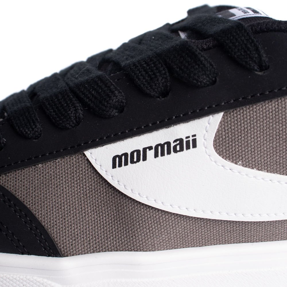 Tênis Masculino Mormaii Urban Killian Preto/Cinza Preto/Cinza 5