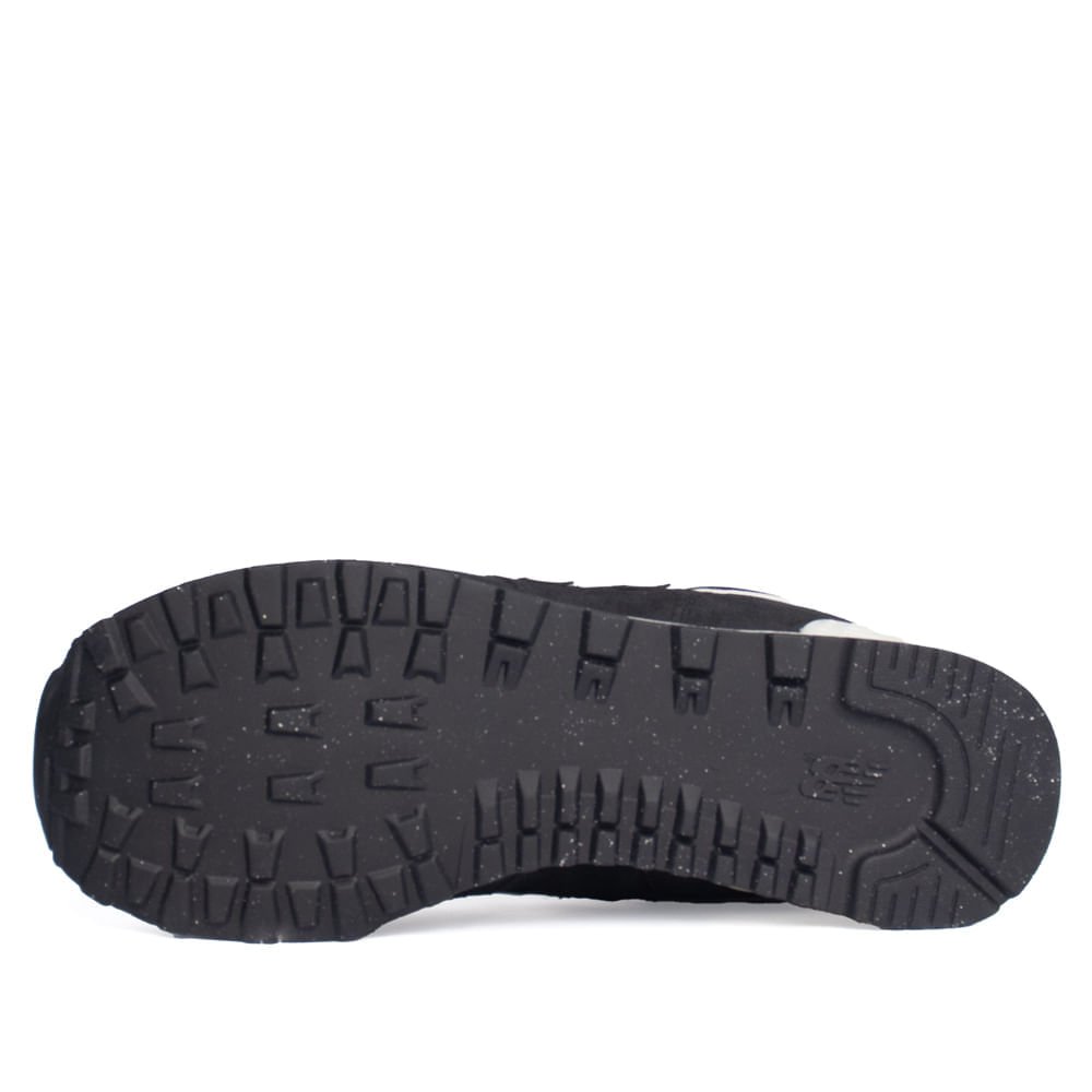 Tênis Unissex New Balance 574 Preto/Bege Claro Preto/Bege 2